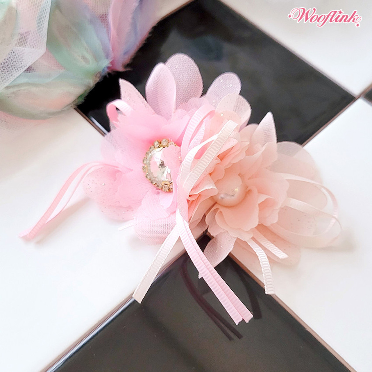 Image Wooflink Flower Fairy Hairclip