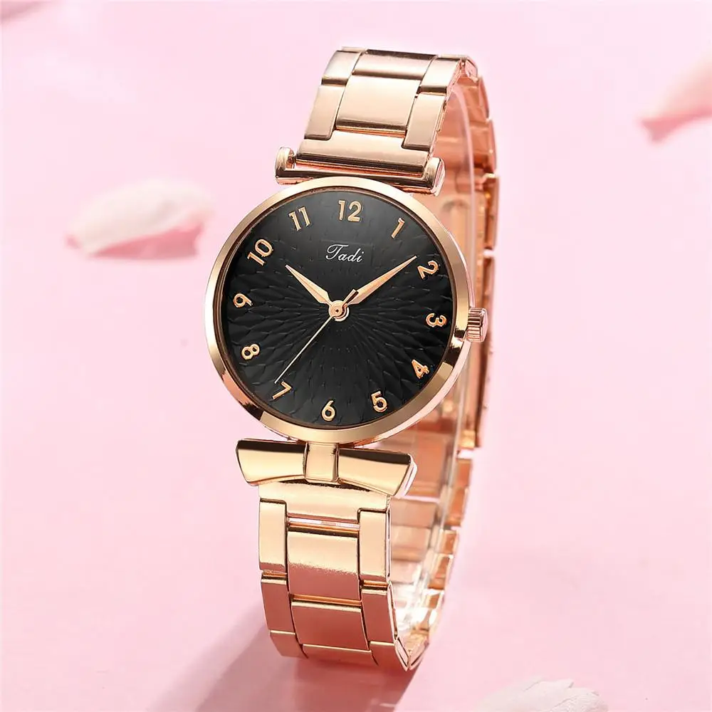 Image Fashion Stainless Steel Alloy Women\s Watches