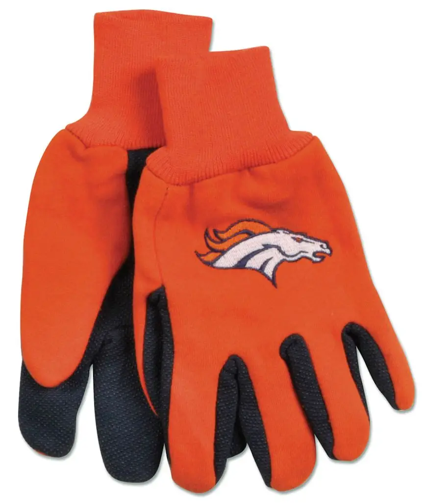 Image Denver Broncos Two Tone Youth Size Gloves