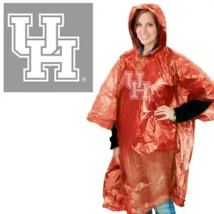 Image Houston Cougars Rain Poncho Special Order