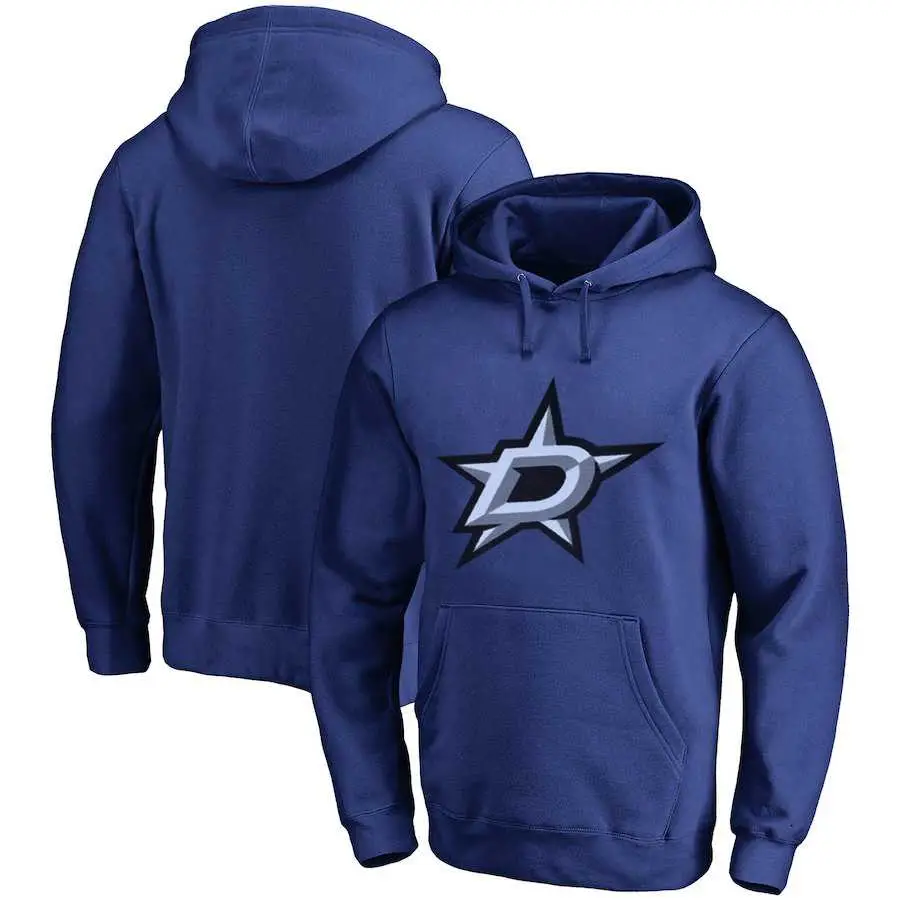 Image Dallas Stars Blue All Stitched Pullover Hoodie