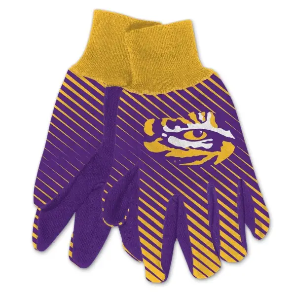 Image LSU Tigers Two Tone Gloves - Adult
