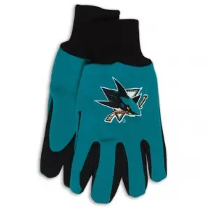 Image San Jose Sharks Two Tone Gloves - Adult Size