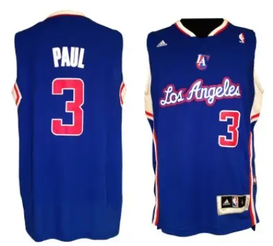 Image Los Angeles Clippers #3 Chris Paul Revolution 30 Swingman Blue Jerseys