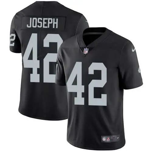 Image Nike Oakland Raiders #42 Karl Joseph Black Team Color NFL Vapor Untouchable Limited Jersey