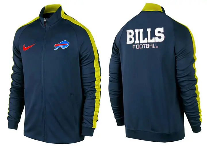 Image NFL Buffalo Bills Team Logo 2015 Men Football Jacket (20)