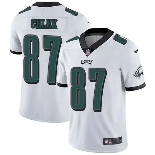 Image Nike Philadelphia Eagles #87 Brent Celek White NFL Vapor Untouchable Limited Jersey
