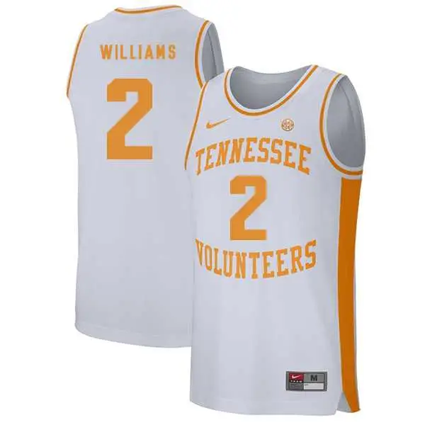 Image Tennessee Volunteers 2 Grant Williams White College Basketball Jersey Dzhi