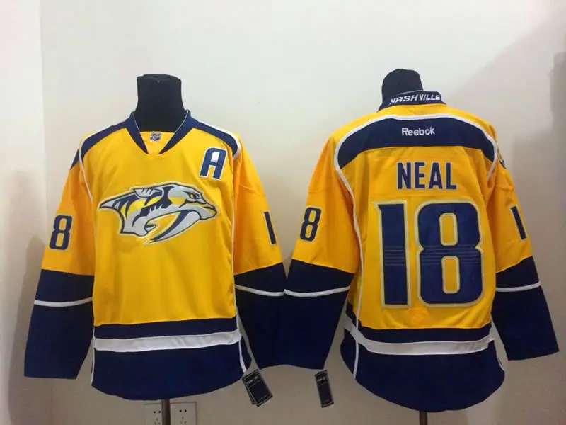 Image Nashville Predators #18 Neal Yellow Jerseys
