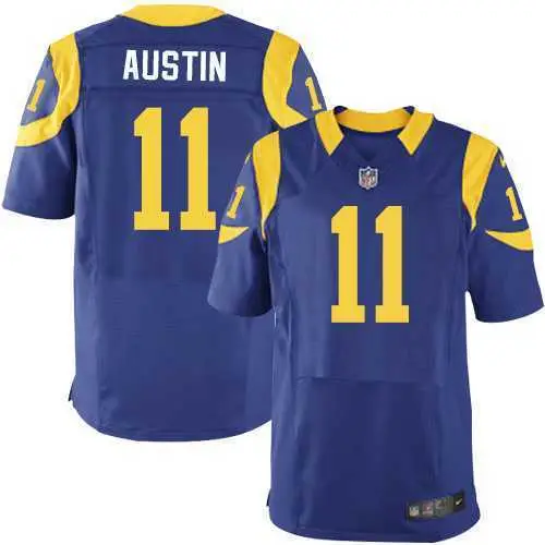 Image Nike Los Angeles Rams #11 Tavon Austin Royal Blue Alternate Team Color Stitched NFL Elite Jersey DingZhi