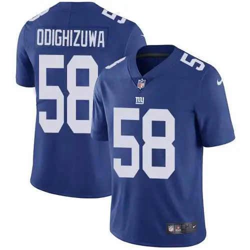 Image Nike New York Giants #58 Owa Odighizuwa Royal Blue Team Color NFL Vapor Untouchable Limited Jersey