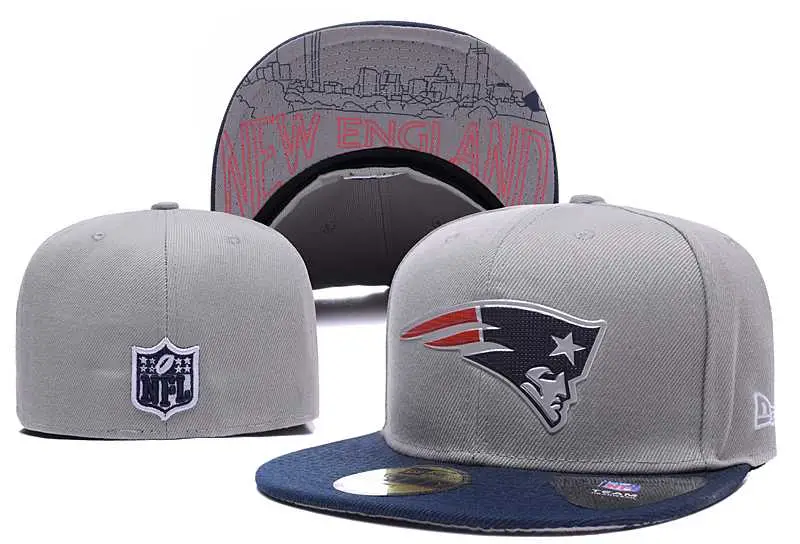 Image Patriots Team Logo Fitted NFL Hat LXMY (2)