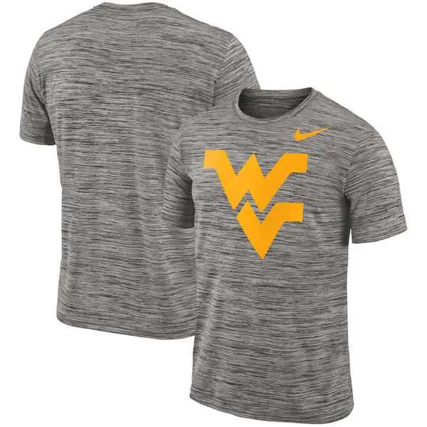 Image Nike West Virginia Mountaineers Charcoal 2018 Player Travel Legend Performance T-Shirt