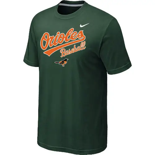 Image Baltimore Orioles 2014 Home Practice T-Shirt - Dark Green