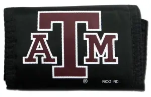 Image Texas A&M Aggies Wallet Nylon Trifold - Special Order