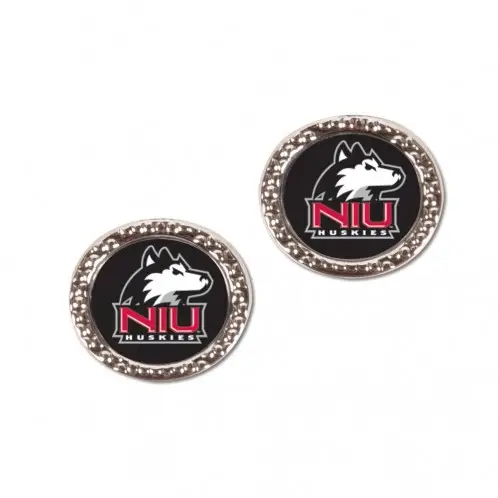 Image Northern Illinois Huskies Earrings Post Style - Special Order