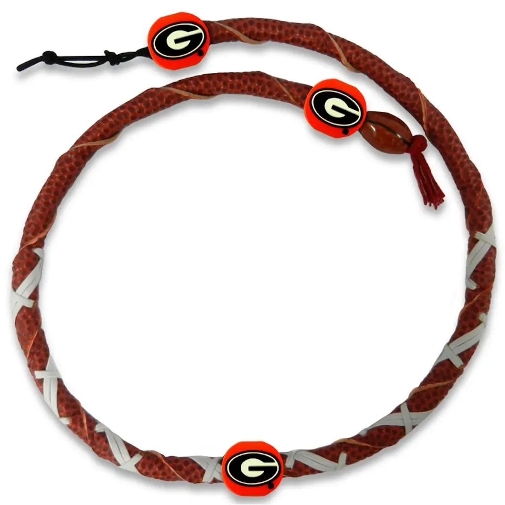 Image Georgia Bulldogs Necklace Spiral Football