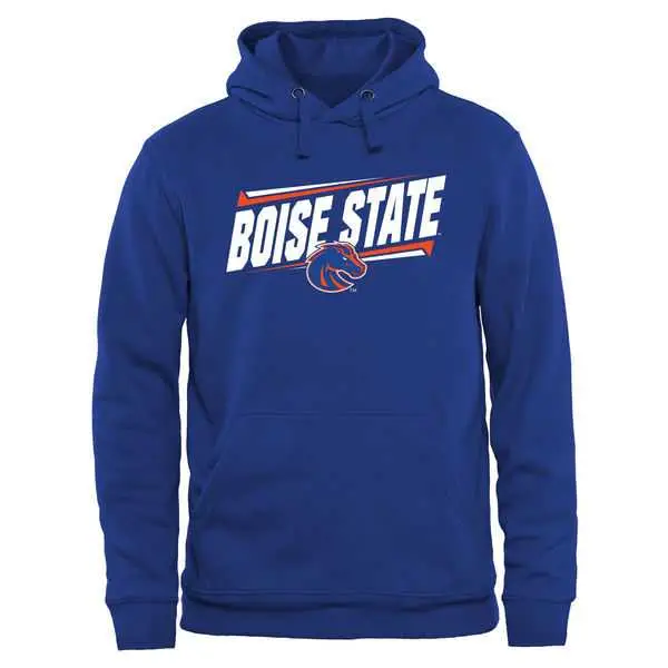 Image Men's Boise State Broncos Double Bar Pullover Hoodie - Royal