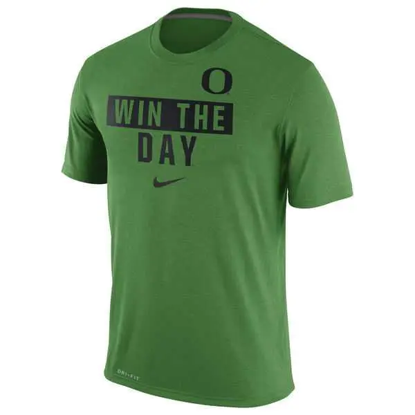 Image Oregon Ducks Nike WTD Legend Local Verbiage Dri-FIT WEM T-Shirt - Apple Green