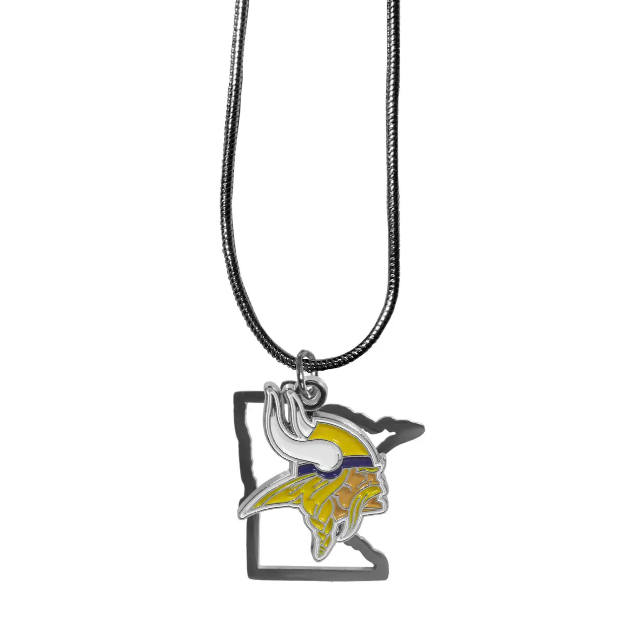 Image Minnesota Vikings Necklace State Charm - Special Order