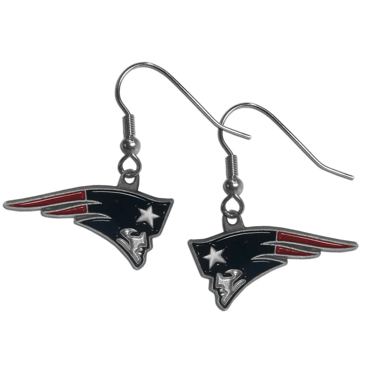 Image New England Patriots Dangle Earrings