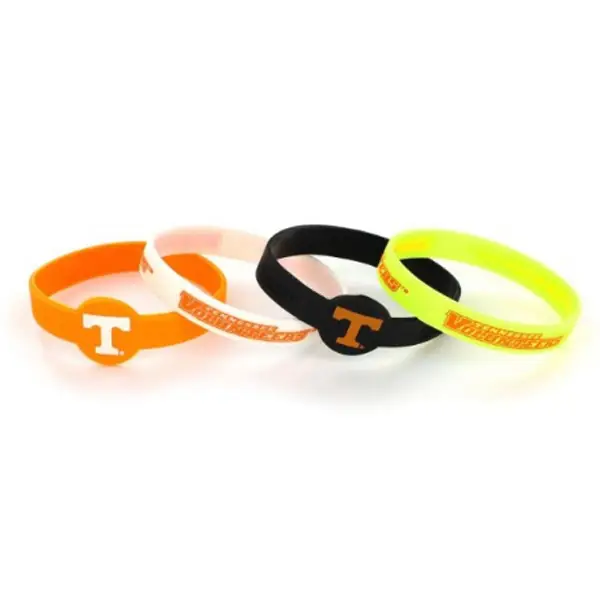 Image Tennessee Volunteers Bracelets - 4 Pack Silicone - Special Order