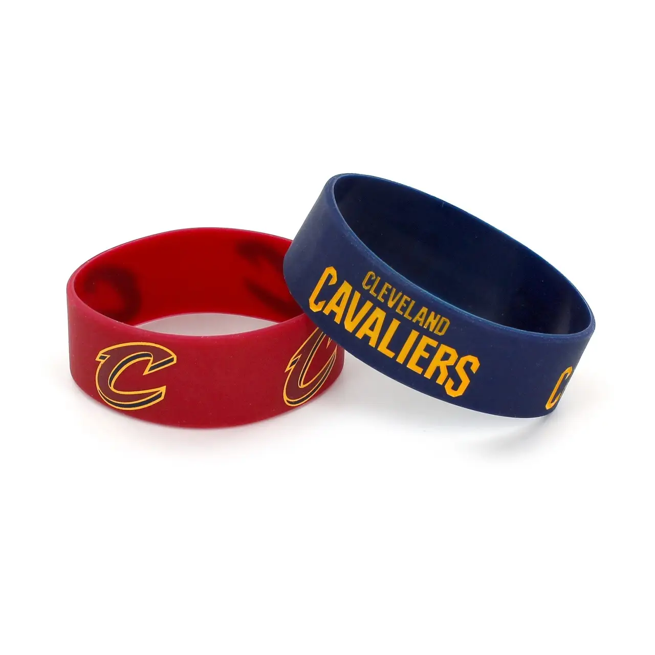 Image Cleveland Cavaliers Bracelets 2 Pack Wide