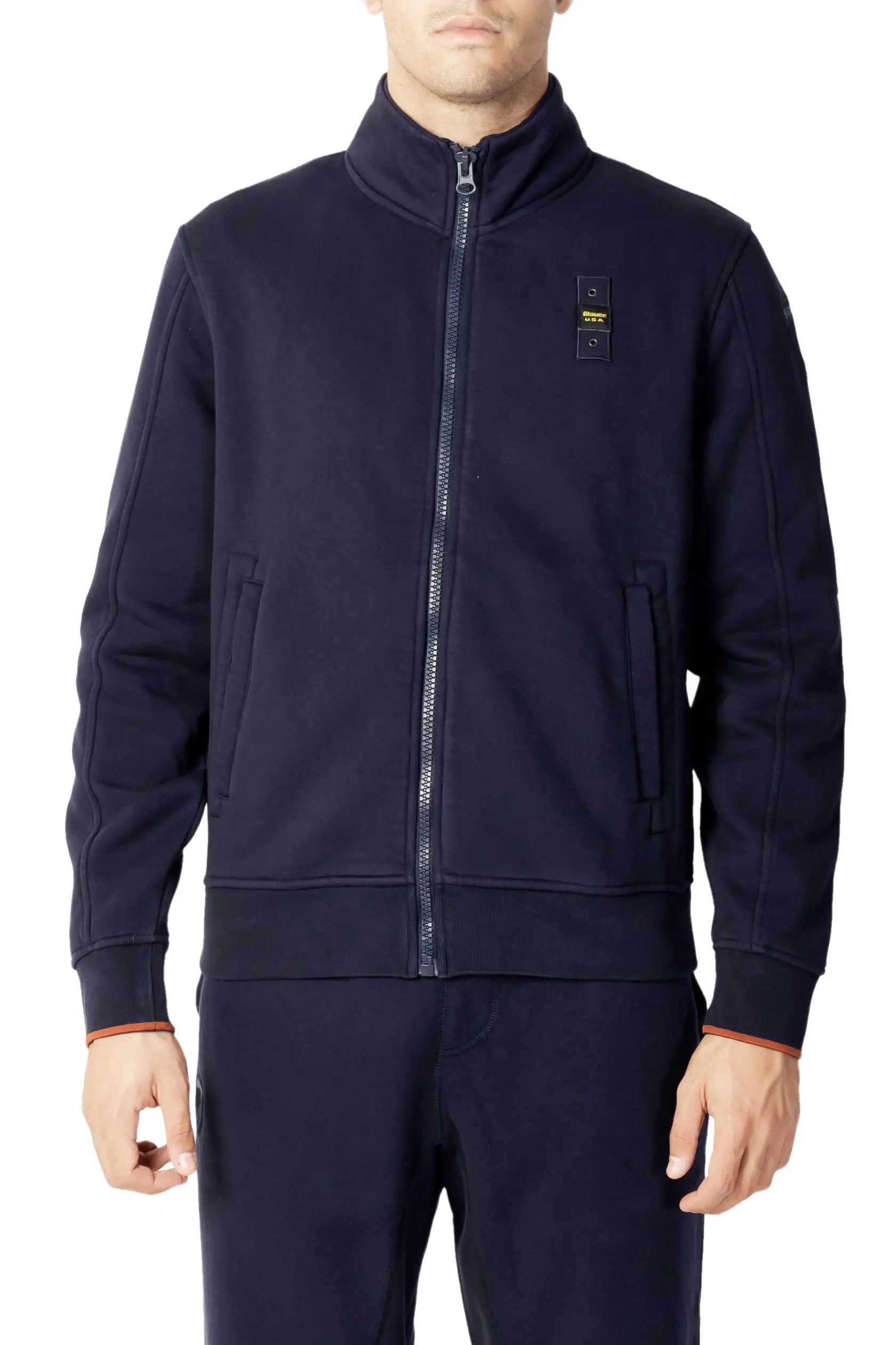 Image Blauer Sweatshirt Man