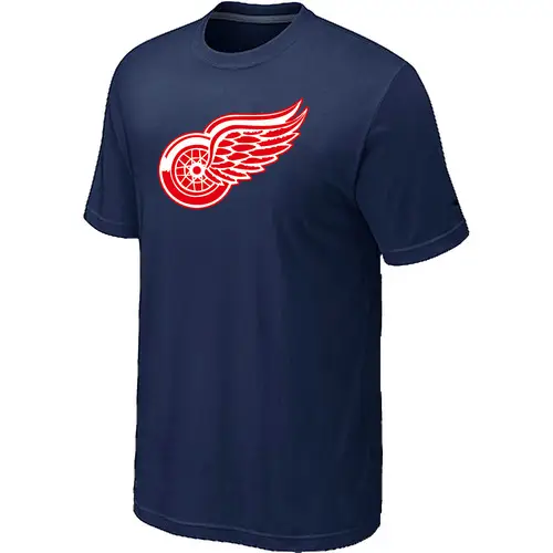 Image Detroit Red Wings Big & Tall Logo D.Blue T-Shirt
