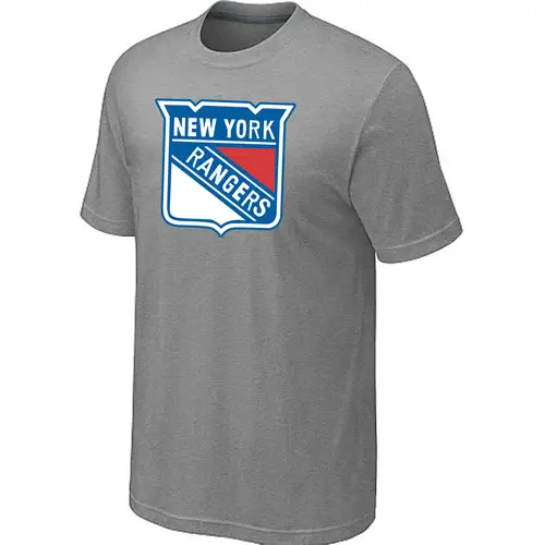 Image New York Rangers Big & Tall Logo L.Grey T-Shirt