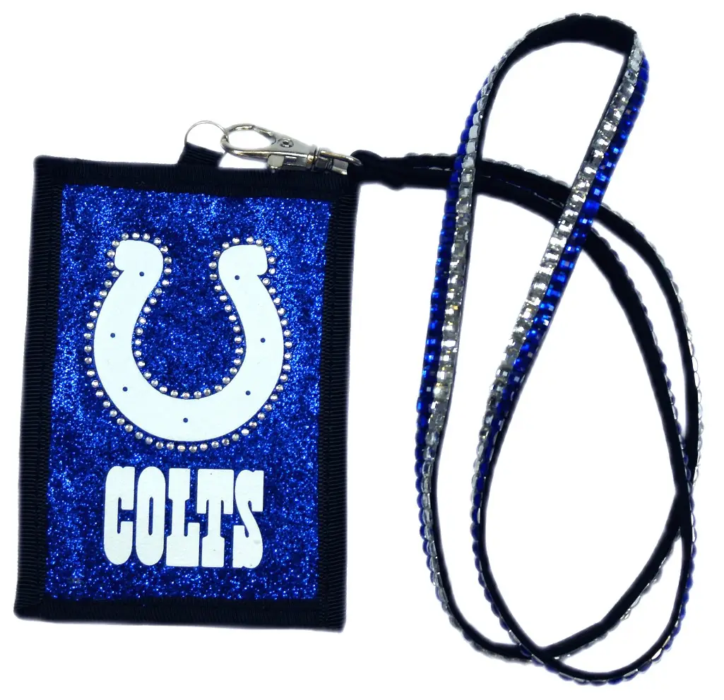 Image Indianapolis Colts Wallet Beaded Lanyard Style